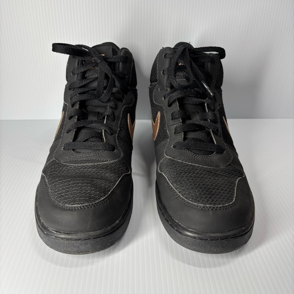Nike Shoes Womens 10 Basketball Practice Training Court Borough Mid Premium Lace - Picture 5 of 6